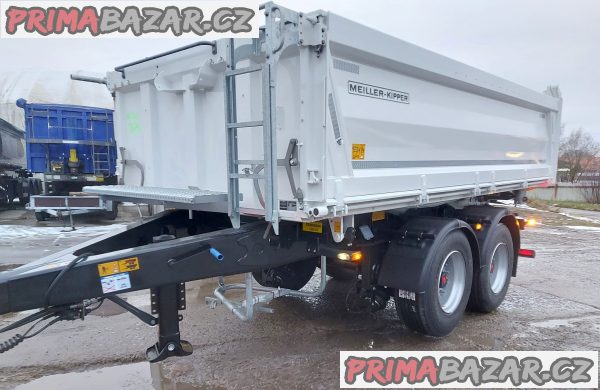Sklápěcí přívěs MEILLER MZDA 1822 M - NOVÝ / ZVEDACÍ NÁPRAVA / plachta / WABCO SmartBoard / SKLADEM - IHNED Sklápěcí přívěs MEILLER MZDA 1822 M - NOVÝ / ZVEDACÍ NÁPRAVA / plachta / WABCO SmartBoard / SKLADEM - IHNED