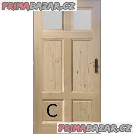 Interiérové dveře Bela C- masiv smrk