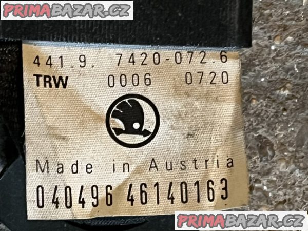 Pásy na ŠKODA FELICIA - pyropásy