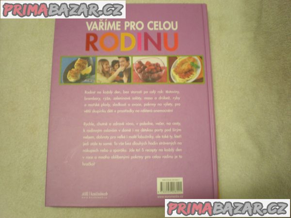 KNIHA Vaříme pro celou rodinu