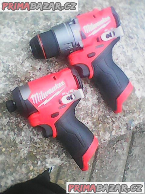 milwaukee vrtacka M12FPD2-0 45Nm razak M12FID2-0 170Nm