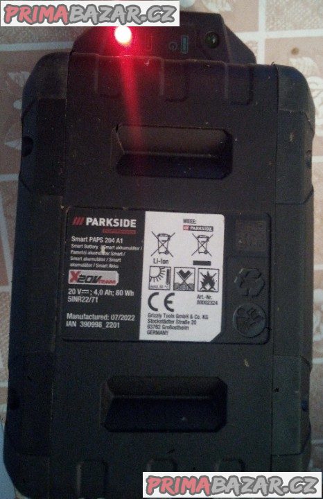 Aku strunová sekačka PART 20-Li C3, 4 Ah