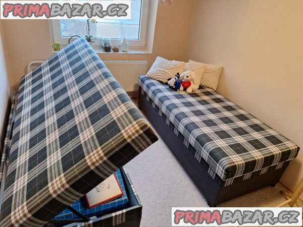 Prodám dvě válendy s úložný prostorem