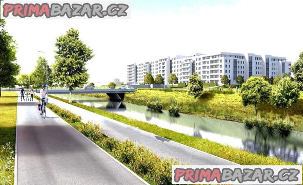 Pronajmu novostavbu 1+kk Brno, rezidence Svratka. 44 m2