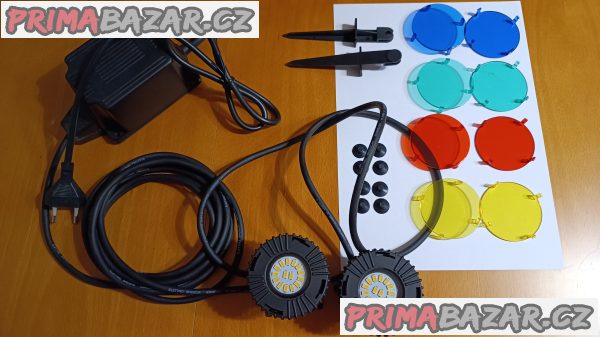 Vodotěsné LED barevné osvětlení