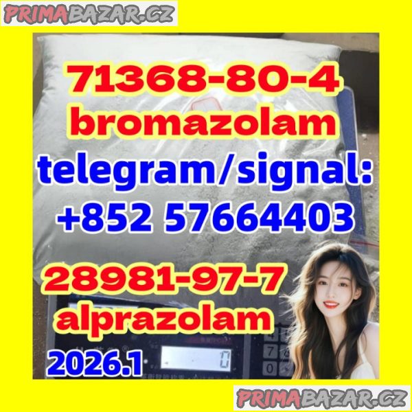 Bromazolam | 71368-80-4 Alprazolam 28981-97-7 white powder