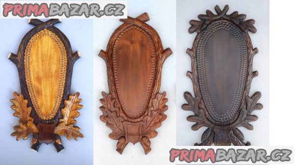 Podložky pod myslivecké trofeje