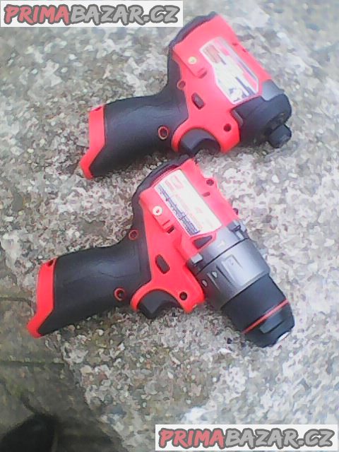 milwaukee vrtacka M12FPD2-0 45Nm razak M12FID2-0 170Nm