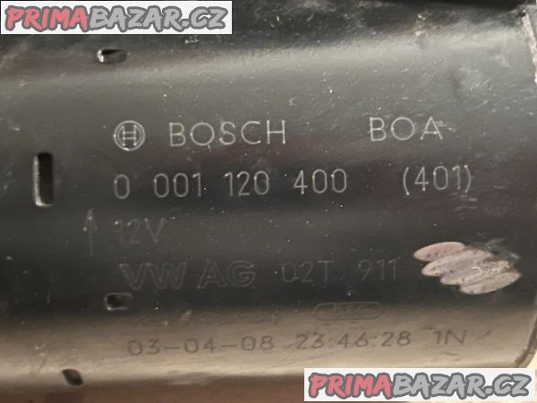 Startér BOSCH ŠKODA FABIA a koncern VW