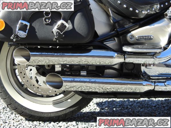 Yamaha Nové Nerezové Laděné Výfuky Thundering Eagle