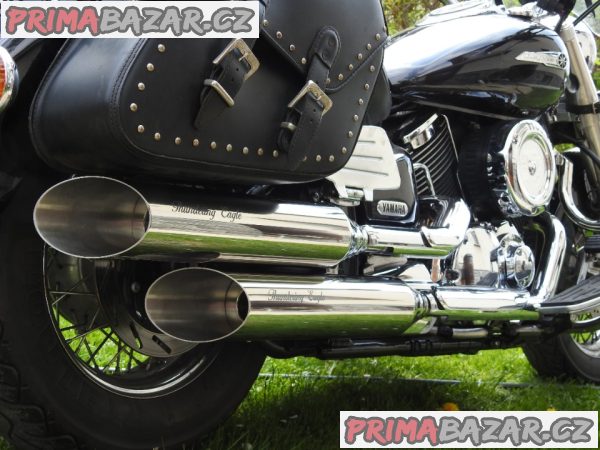 Yamaha Nové Nerezové Laděné Výfuky Thundering Eagle