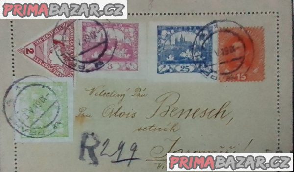 Filatelistický materiál odkoupím hotově za katalogové ceny