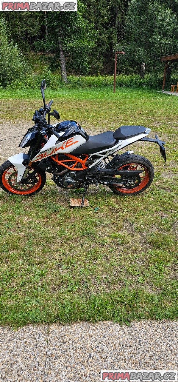 Prodám KTM 390 Duke 2017 – STK do 2028, Akrapovič, pojízdná, k opravě, cena k jednání