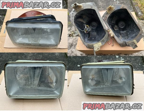 Světla a hrnce ŠKODA 120 , 125, 130, 136, RAPID