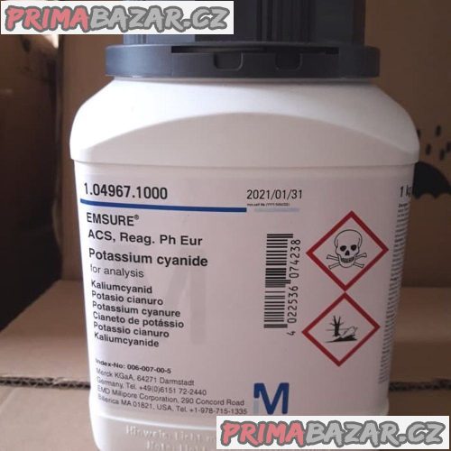 kyanid draselný, kyanovodík, nembutal, pentobarbital (pilulky a prášek, tekutina) na prodej