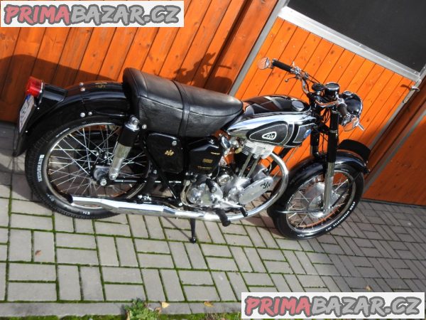 AJS 350 M16 1954 po renovaci