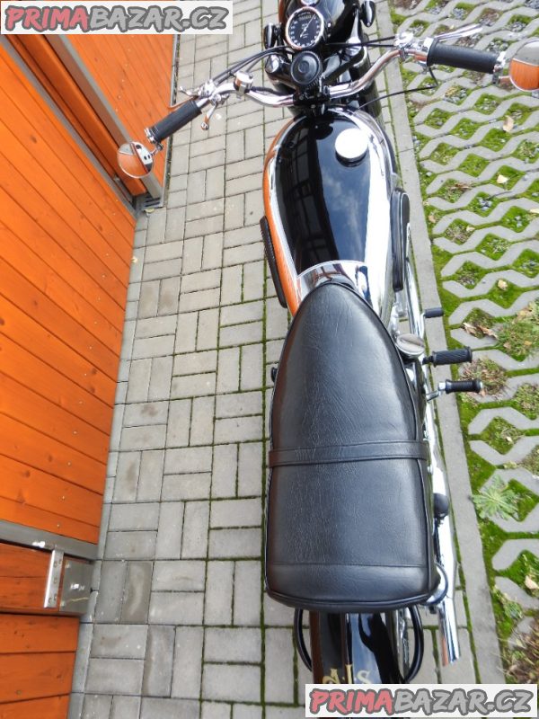 AJS 350 M16 1954 po renovaci