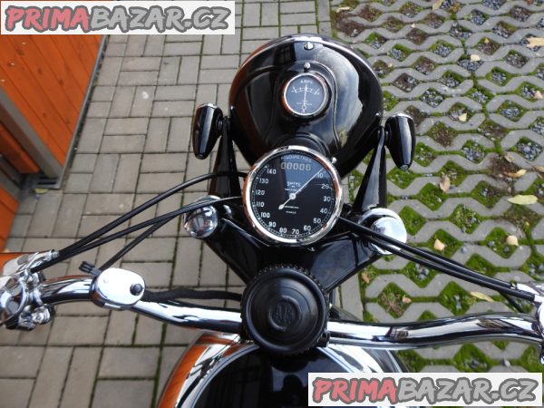 AJS 350 M16 1954 po renovaci