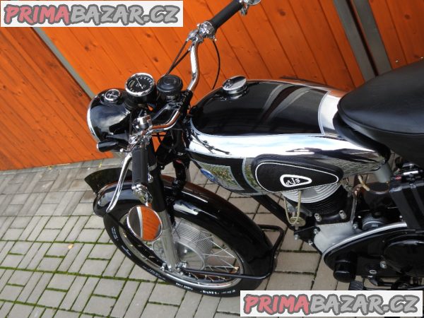 AJS 350 M16 1954 po renovaci