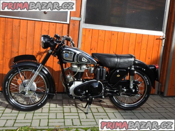 AJS 350 M16 1954 po renovaci