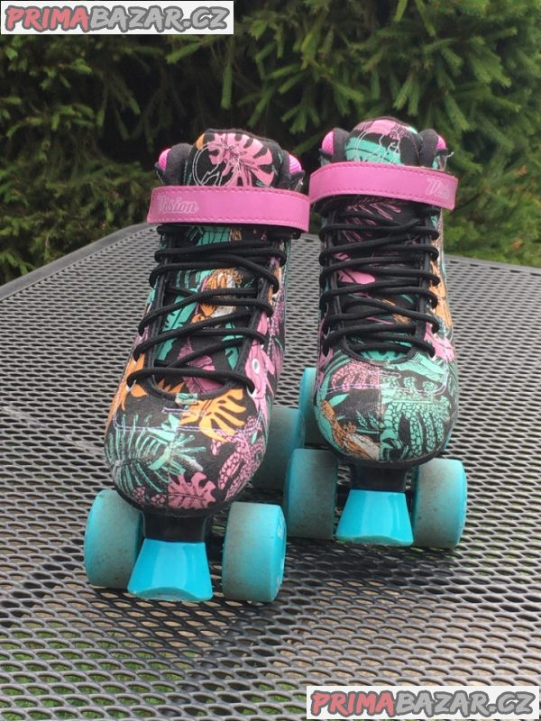 Kolečkové brusle SFR Vision V2 Canvas Floral