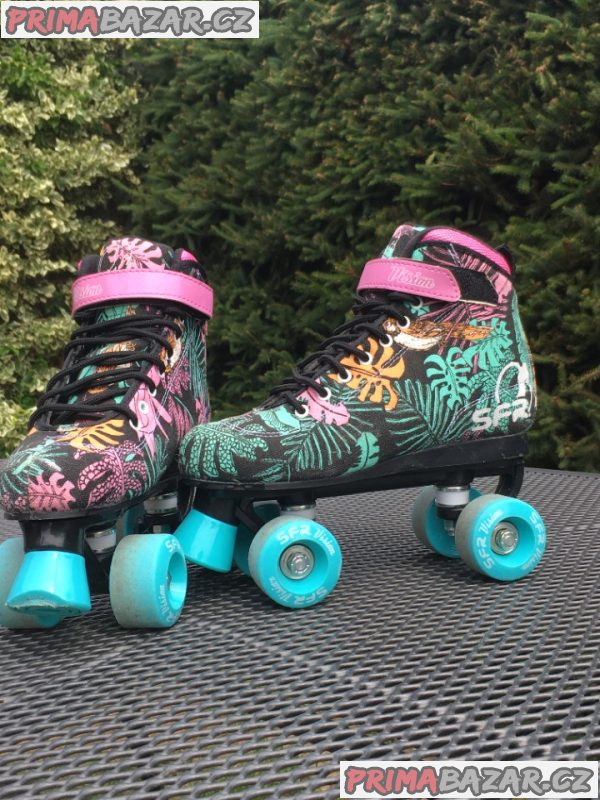 Kolečkové brusle SFR Vision V2 Canvas Floral