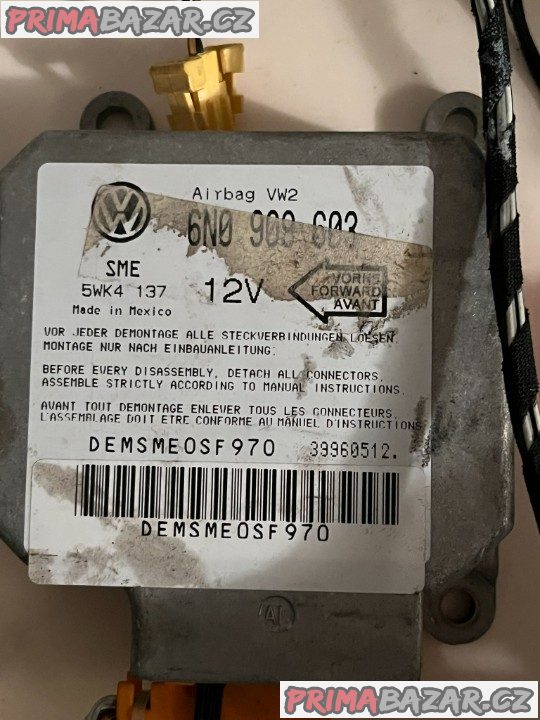 Airbag spolujezdce Felicia s jednotkou 6N0908603 Airbag spolujezdce Felicia s jednotkou 6N0908603