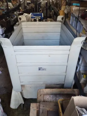 Ohradová paleta kovová 600x800 mm;  stav 100% (Liberec)