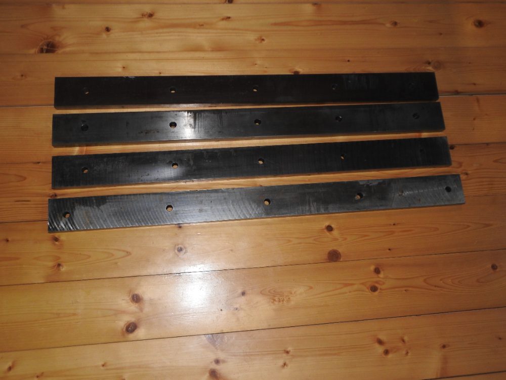 Nože do strojních tabulových nůžek 20x68x870 mm