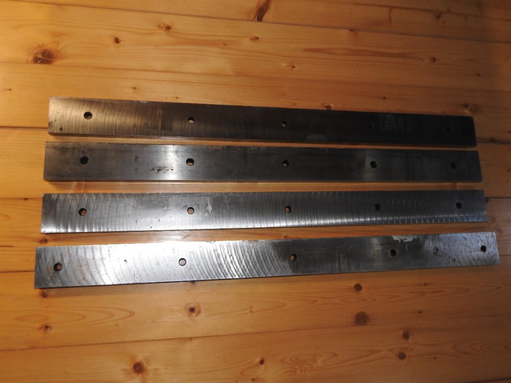 Nože do strojních tabulových nůžek 20x68x870 mm