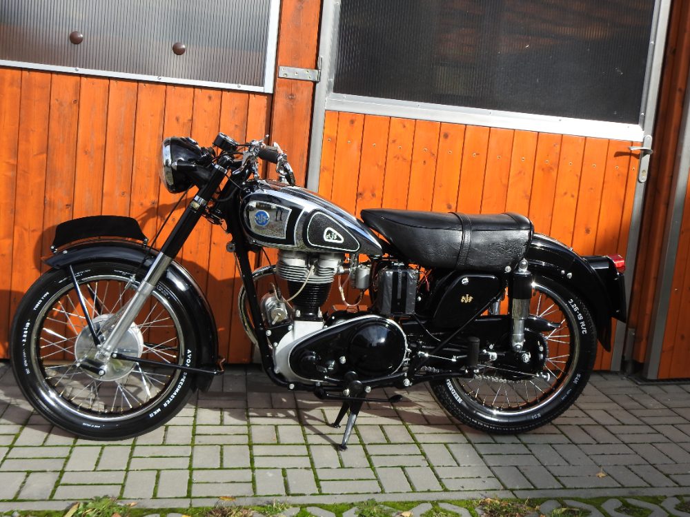 AJS 350 M16 1954 po renovaci AJS 350 M16 1954 po renovaci