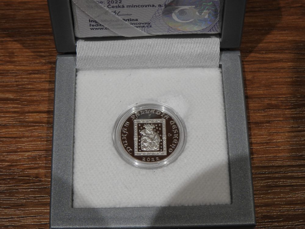 Dukát českého palladia ČM 2022 PROF
