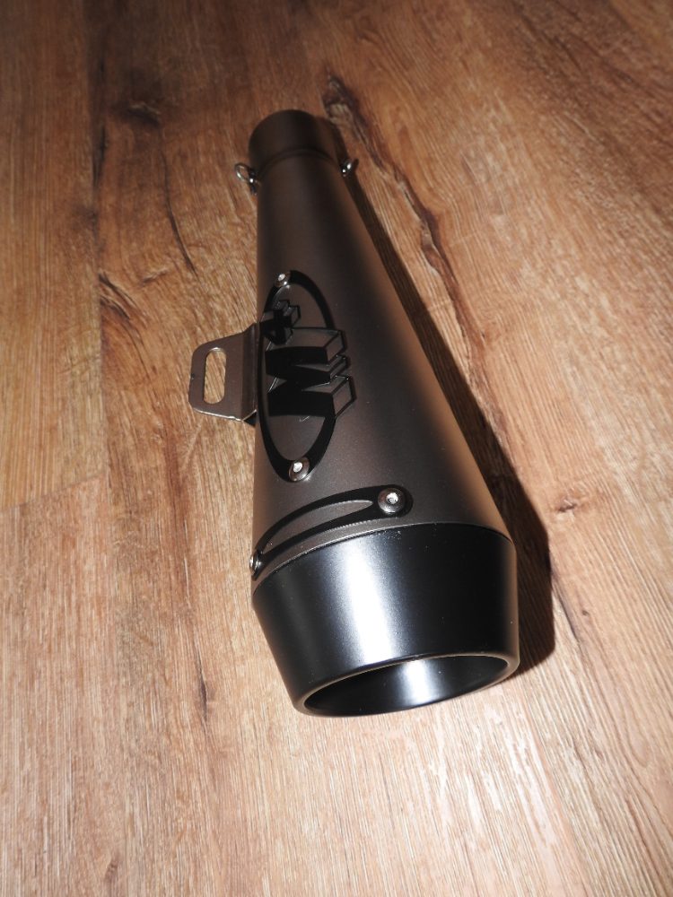 Laděný výfuk celonerezový matný Nový