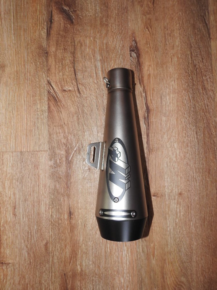 Laděný výfuk celonerezový matný Nový