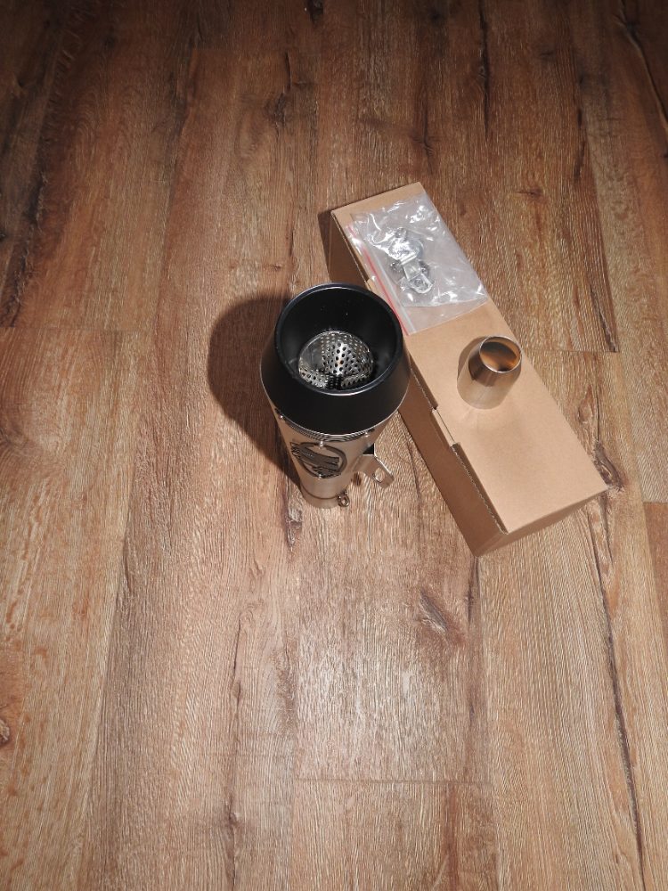 Laděný výfuk celonerezový matný Nový