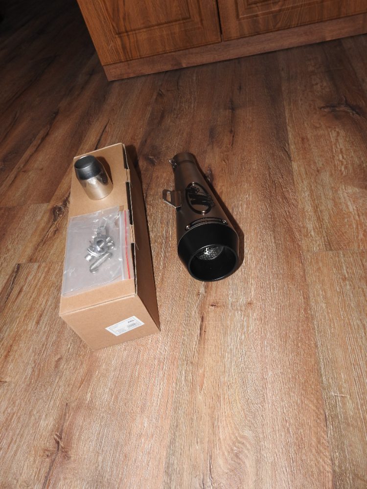 Laděný výfuk celonerezový matný Nový