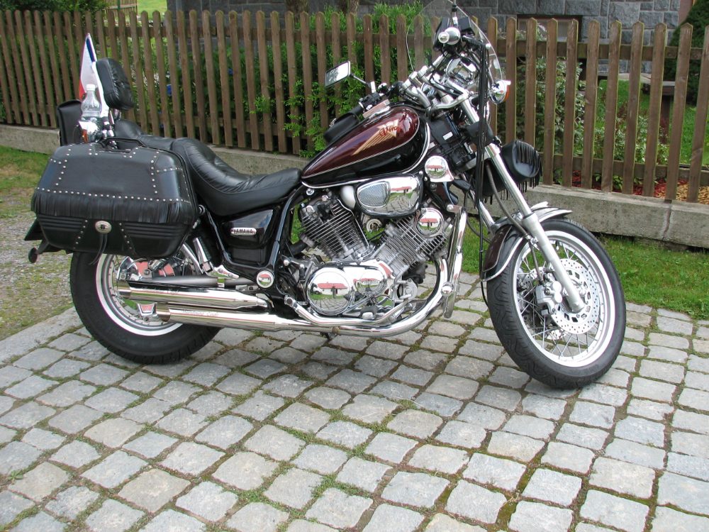 Yamaha Virago Nové Nerezové Laděné Výfuky Thundering Eagle Yamaha Virago Nové Nerezové Laděné Výfuky Thundering Eagle