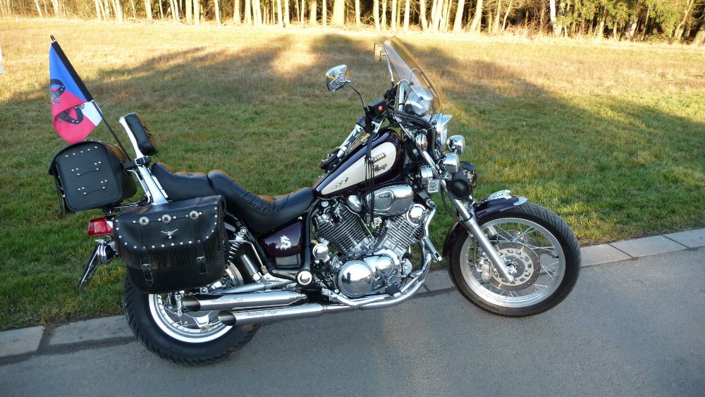 Yamaha Virago Nové Nerezové Laděné Výfuky Thundering Eagle Yamaha Virago Nové Nerezové Laděné Výfuky Thundering Eagle