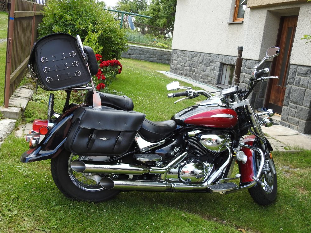 Suzuki Nové Nerezové Laděné Výfuky Thundering Eagle