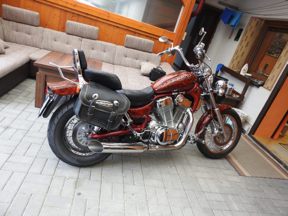 Suzuki Nové Nerezové Laděné Výfuky Thundering Eagle