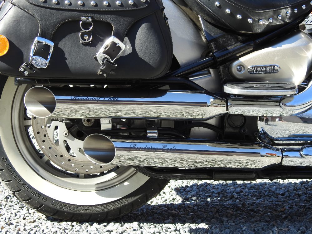 Yamaha Nové Nerezové Laděné Výfuky Thundering Eagle