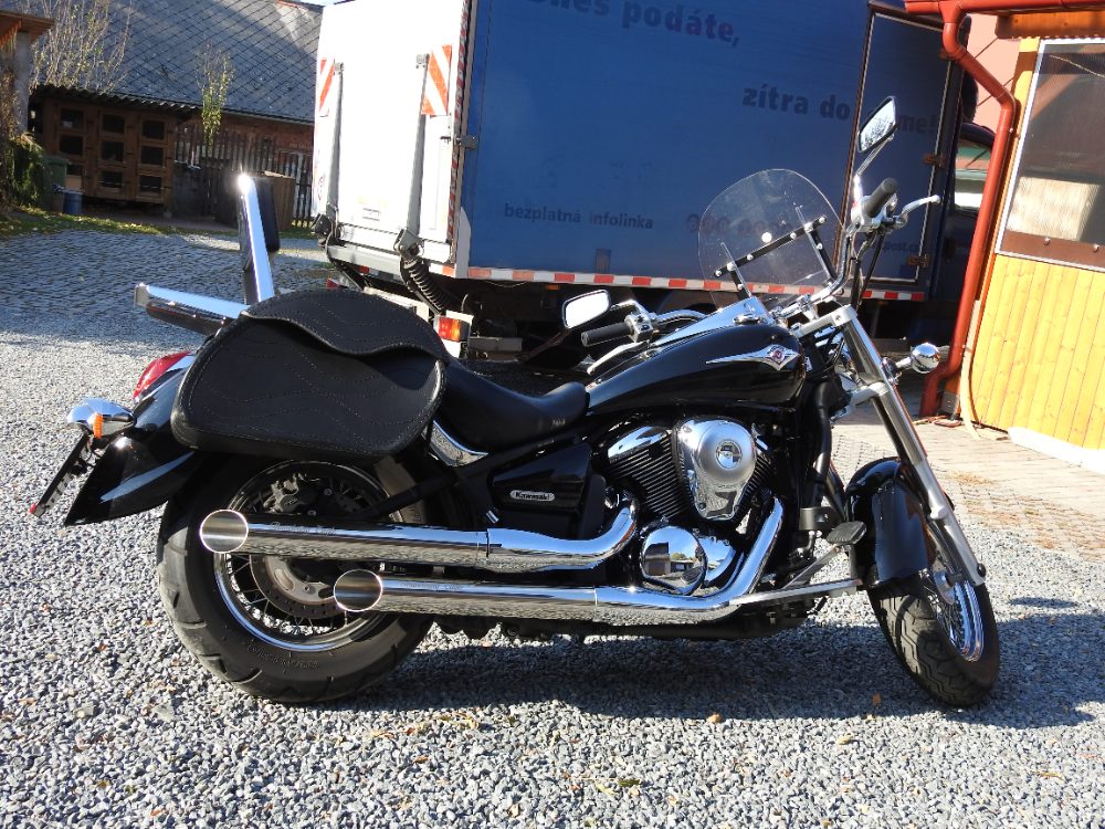 Kawasaki Nové Nerezové Laděné Výfuky Thundering Eagle