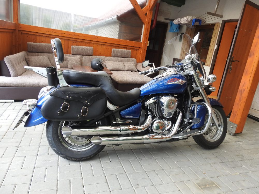 Kawasaki Nové Nerezové Laděné Výfuky Thundering Eagle