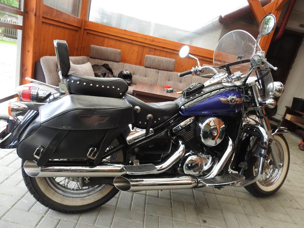 Kawasaki Nové Nerezové Laděné Výfuky Thundering Eagle