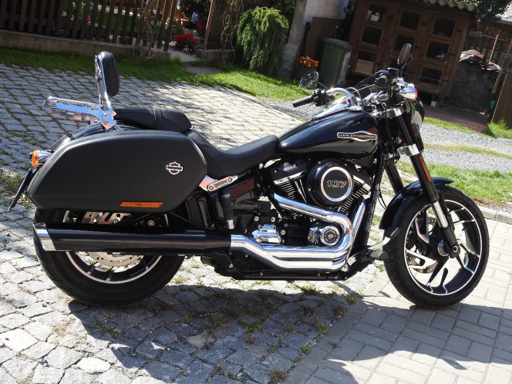 Harley Davidson Nové Nerezové Laděné Výfuky Thundering Eagle