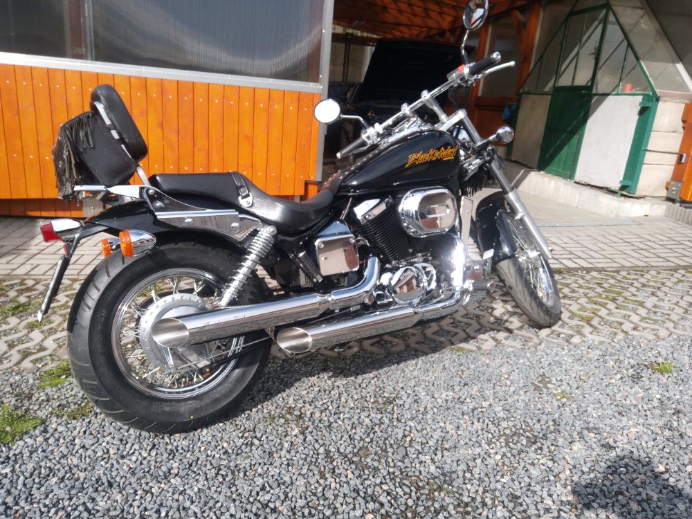 Honda Nové Nerezové Laděné Výfuky Thundering Eagle Honda Nové Nerezové Laděné Výfuky Thundering Eagle