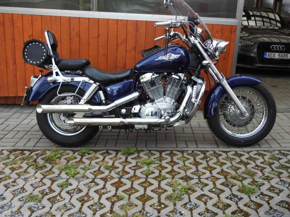 Honda Nové Nerezové Laděné Výfuky Thundering Eagle Honda Nové Nerezové Laděné Výfuky Thundering Eagle