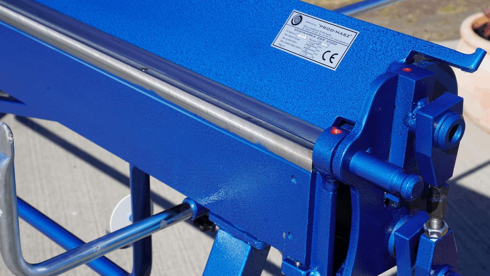 Klempířská ohýbačka plechu ZGR 2140/0,8/145° Prod-Masz