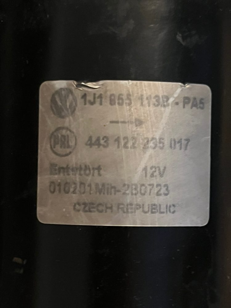 Mechanismus stěračů Š OCTAVIA I./ GOLF...