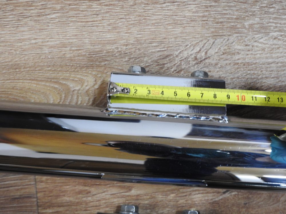 Laděné výfuky chopper,cruiser